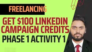 Freelancing Phase 1: Get $100 LinkedIn Campaign Credits - Activity 1 - Urdu/اردو