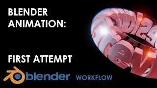 My FIrst Blender Animation_Bender 3.0_Motion Graphics