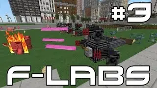 Minecraft F-Labs - EPIC MISSILE TURRETS! #3