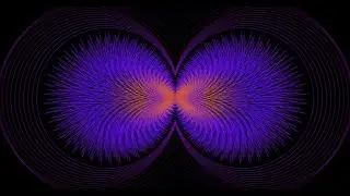 Trippy mandala #14: Geometric sequence of radio waves exploring the universe (4K HD Animation)