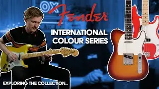 Classic Guitars, Unique Colours! | Fender International Colour Series