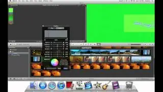 iMovie 11 Special Effects - Repostioning a Green Screen Clip