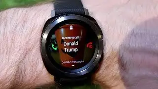 Samsung Gear Sport - All about Receiving Phone Calls and rejecting them with Messages