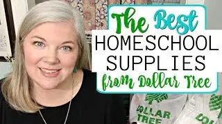 HOMESCHOOL SUPPLIES to BUY at DOLLAR TREE