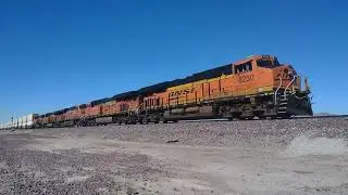 EB BNSF Z Train In Minneola Ca! #bigbossrailfanner