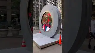 A portal opened up in New York City! #portal #flatiron #newyorkcity #nyc ￼