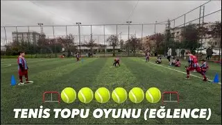 Futbolda Tenis Topu Oyunu ( Eğlenceli Challenge 🎾)