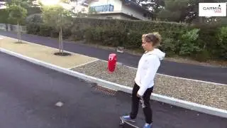 Longskate Capbreton Garmin VIRB testeur