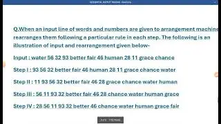 Sequential output tracing part-2 ,for JKP constable,SSC CGL,banking & other competitive exams