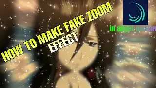 HOW TO MAKE THE FAKE ZOOM EFFECT || free preset ||