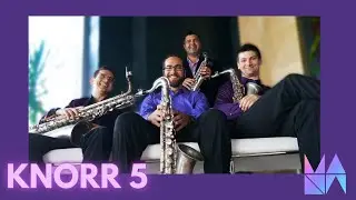 MANA QUARTET | Dan Knorr Saxophone Quartet V. (WORLD PREMIERE) | ETHOS NEW MUSIC SOCIETY