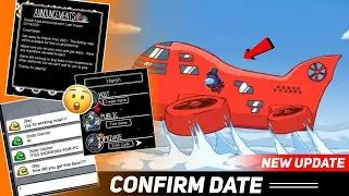 [HINDI] Among Us Airship Map Confirm Date Reveal 🤩 with Latest Update Full Info