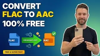How to Convert FLAC to AAC Online Free | MiConvert Tutorial