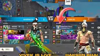 V Badge वाले hakson bhai आगए samne🔥 फिर fir jo hua😱 @HaksonisLive @HaksonProGaming #freefire