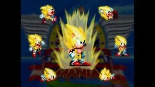 Sonic Mania Plus: Updated Super Sonic Sprite fix (Download Link in description.)