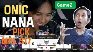 RRQ vs ONIC GAME 2 | MPL ID S17 | WEEK 6 DAY 3