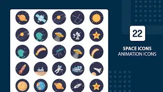 Space Animation Icons