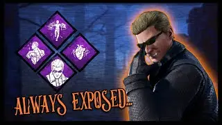 New Killer | Albert Wesker gameplay - Dead by Daylight