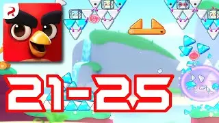 Angry Birds Journey Levels 21-25 Full Walkthrough Gameplay Tutorial Playthrough Part 3 (iOS/Android)