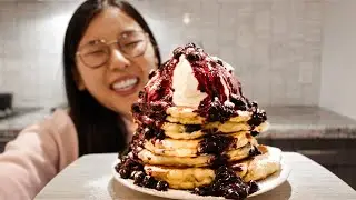 blueberry buttermilk pancakes! recipe