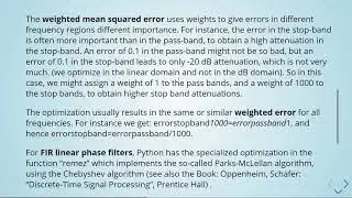 ADSP - 08 Noble Identities, Filters - 05 Example: Half Band Low Pass Filter