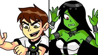 Ben 10 Transforms Into Girls?! | TG TF Comic Dub 81