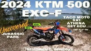 2024 ktm 500 exc-f sx1 ecu fmf slip-on