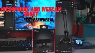 TRUST MICROPHONE AND WEBCAM - UNBOXING AND REVIEW!!!