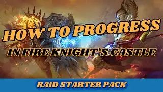 Building Your First Fire Knight Teams! | RAID Starter Pack | RAID: Shadow Legends