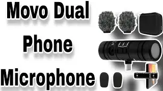 Discover the power of the Movo Dual Phone Microphone