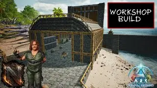 Building A Workshop For All Our Crafting Stations  [The Island Ep12]