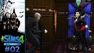The Sims 4 - Desafio da Viúva Negra Vampira #2 - Luta Vampírica