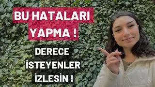 DERECE ÖĞRENCİSİNİN HATALARI !