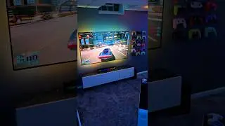 Screen matching RGB lighting effects on my PS5 TV! 😲 
