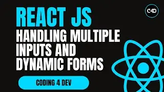 Handling Multiple Inputs & Dynamic Forms in React – Scalable and Flexible Solutions!