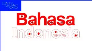 Indonesian Alphabet Song / Lagu Alfabet Bahasa Indonesia