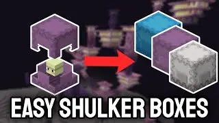 How To Get Shulker Boxes In Minecraft