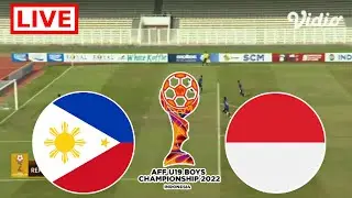 LIVE : Indonesia U19 vs Philippines U19 | AFF U-19 Championship 2024 |  Efootball pes21