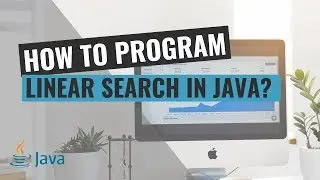 How to Program Linear Search in Java?