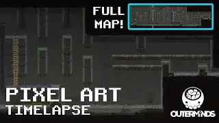 6 Minute Pixel Art Timelapse FULL MAP