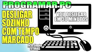 Programe o seu PC PARA DESLIGAR AUTOMATICAMENTE, programando o computador para desligar sozinho