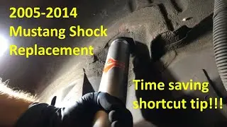 Rear Shock Replacement - 2005-2014 Mustang (Mustang Build Episode 5)