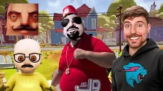 Hello Neighbor - My New Neighbor Skibidi Dop Boy Baby in Yellow Baldi MrBeast History Gameplay