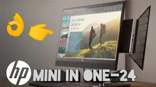 Hp mini-in-one 24 display Unboxing review and detail specs