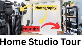My Home Photography Studio Tour /Minimalist Set Up