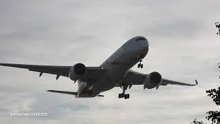 Hong Kong Airlines Airbus A350-900 Landing LAX
