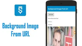 How to set a background image in linear layout from URL - Sketchware
