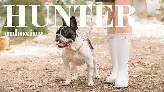 HUNTER BOOTS UNBOXING REVIEW | Lisa Seraph