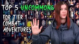 Top 5 Uncommon Combat magic items for 1-4 level party adventure ► DND Lore