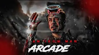 😈Arcade X I Am Iron Man🔥// EFX Iron Man Edit// Iron Man Edit // Status King //#short #shorts